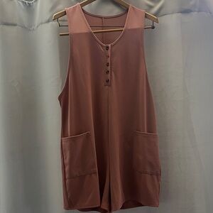 Sleeveless Button-Front Top with Pockets